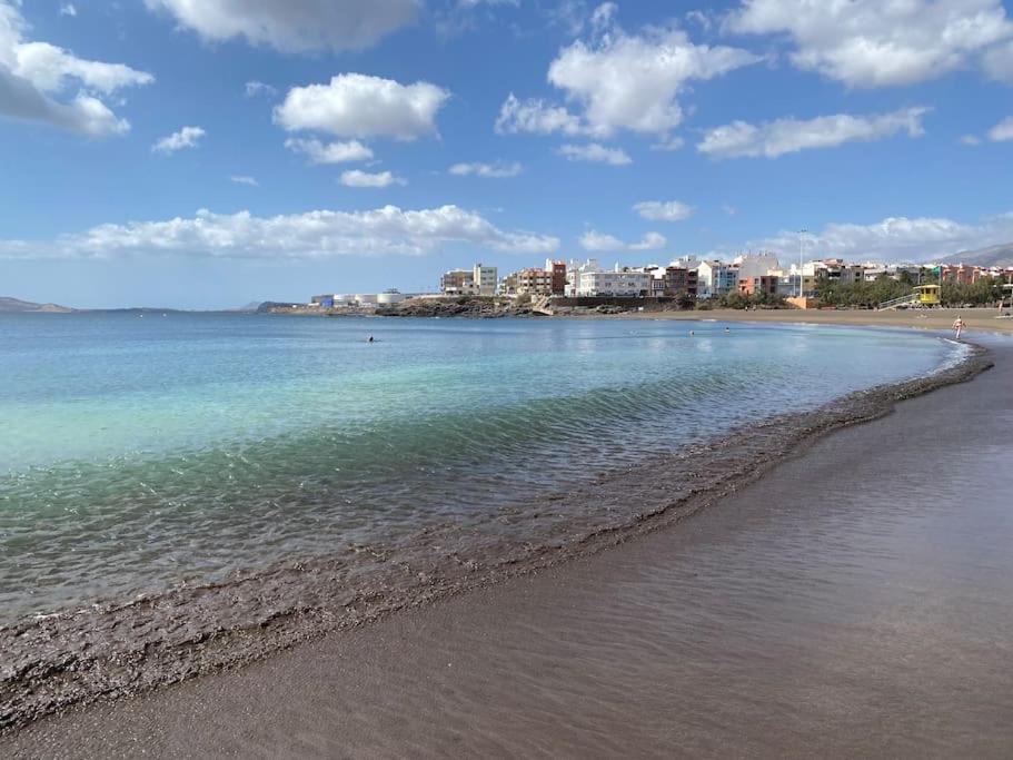 Beachfront Apartment Incl Highspeed Wifi Melenara Esterno foto